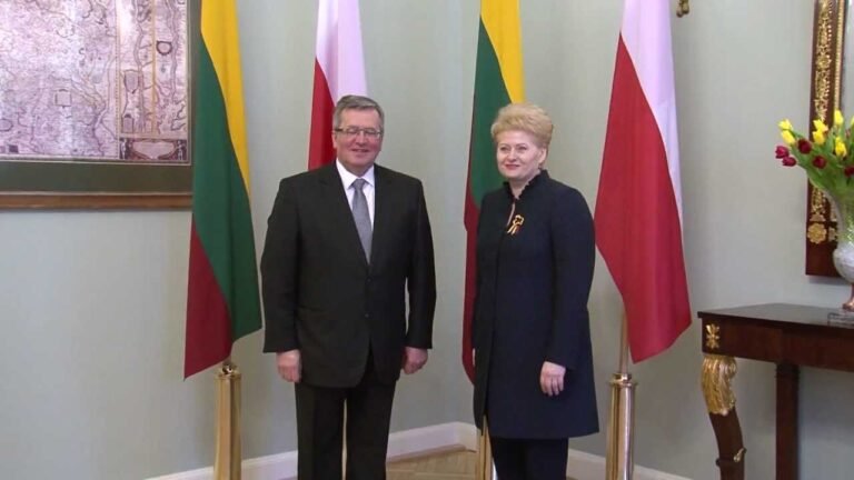 Lietuvos ir Lenkijos Prezidentų darbo susitikimas